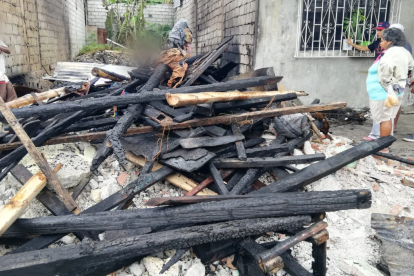 Un adulto mayor falleció en el incendio