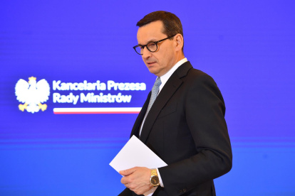 El primer ministro polaco, Mateusz Morawiecki.