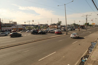 En esta zona se construye una solución vial