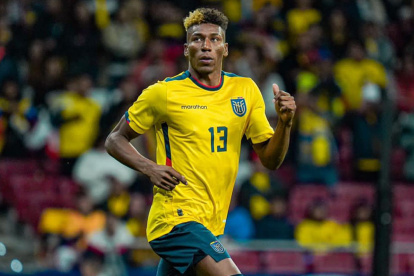 El delantero Kevin Rodríguez debutó con la Tricolor el sábado 12 de noviembre en el amistoso ante Irak, disputado en España.