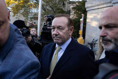 Kevin Spacey lleva cinco años entrando y saliendo de cortes de justicia por acusaciones de agresión sexual.