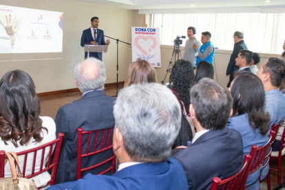 Acto. El Patronato San José lanzó una campaña para las entregas.
