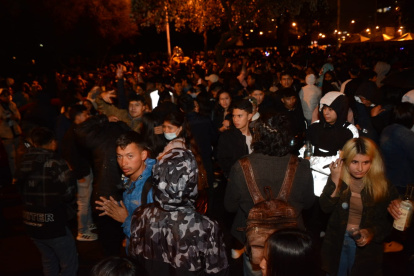 El espectáculo finalizó pasadas las 23:30