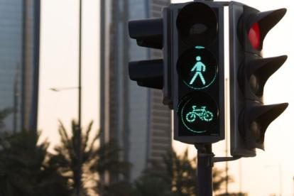 Imagen referencial de un semáforo.