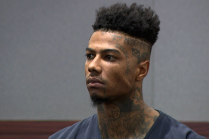 Blueface fue detenido en Las Vegas.