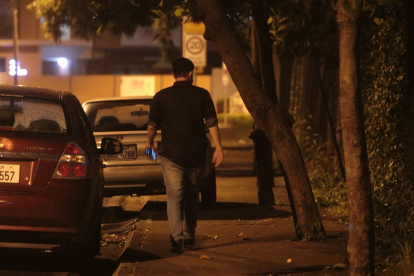 El Tornero. La zona residencial se ve prácticamente desolada en la noche.