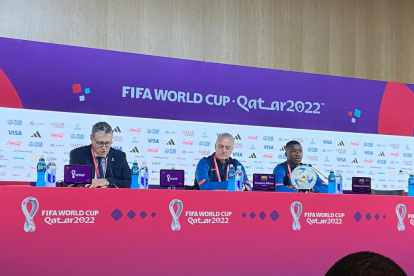 Gustavo Alfaro, técnico de la selección ecuatoriana.