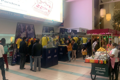 Escena. Museo de la Selección en Quicentro Shopping, en el norte.