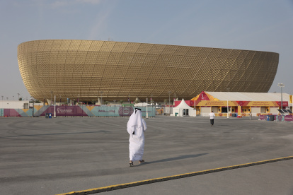 El estadio de Lusail, uno de los escenarios de la Copa del Mundo.