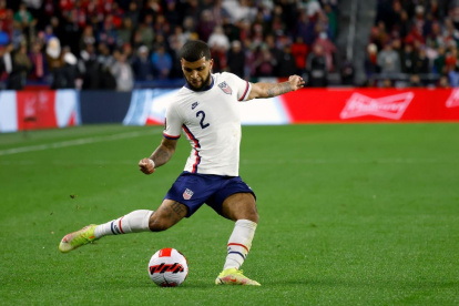 DeAndre Yedlin, uno de los jugadores experimentados de Estados Unidos en el Mundial.