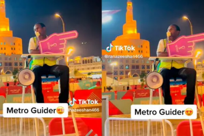 Guía del metro en Qatar se vuelve viral
