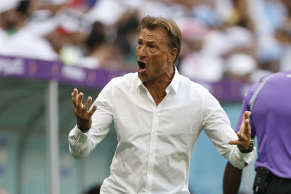 El entrenador de Arabia Saudita, Hervé Renard, felicitó a sus dirigidos por la histórica victoria ante Argentina.
