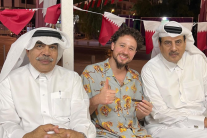 Luisito Comunica se encuentra en Catar realizando contenido y apoyando a la selección mexicana.