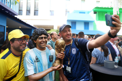 Conmebol hizo un homenaje tras los dos años del fallecimiento del gran ídolo argentino.