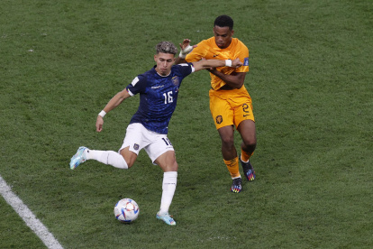 Jeremy Sarmiento en el campo.