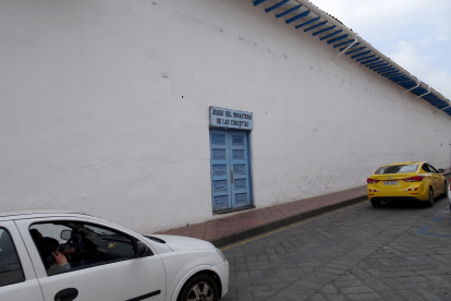 Hasta nueva orden. Las puertas del Museo de las Madres Conceptas lucen cerradas.