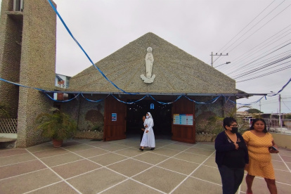 Ballenita. La devoción por la imagen de la Virgen comenzó en 1952.