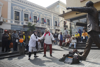 Ubicación. La ciudad está en la altura de la ladera de los Andes, a 2.850 metros.