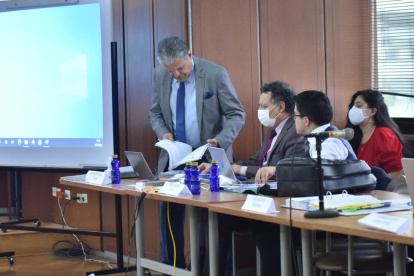 Quito. Por segunda vez en dos días la audiencia de juicio se suspende.