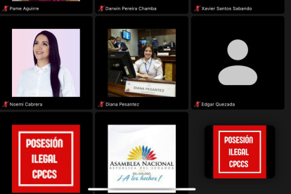 Descontento. Con el control de los micrófonos en manos de la mesa directiva, el oficialismo sólo pudo expresar su descontento por escrito.