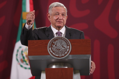 Andrés Manuel López Obrador, presidente de México.