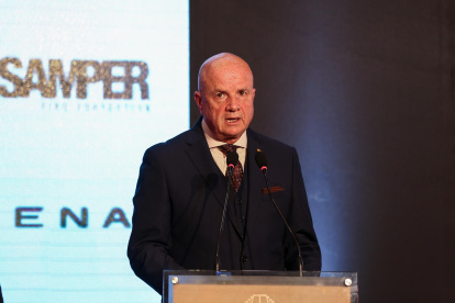 Fotografía de archivo del vicepresidente de Ecuador, Alfredo Borrero.