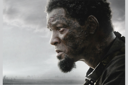 Will Smith en su nueva película "Emancipation".
