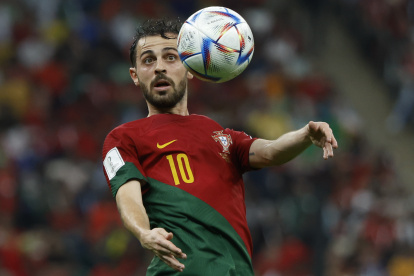 Bernardo Silva es uno de los puntales del combinado luso en el Mundial.