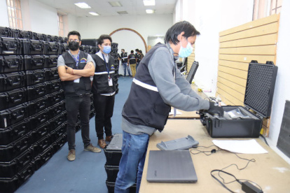 Detalle. La entidad informó que las autoridades verifican que los equipos estén óptimos para su uso en febrero próximo.