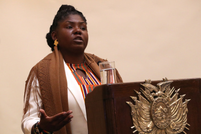 La vicepresidenta electa de Colombia, Francia Márquez, en una imagen de archivo. EFE/Martin Alipaz