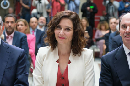 Isabel Díaz Ayuso, presidenta de la Comunidad de Madrid