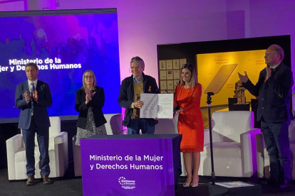 En la ceremonia, se presentó el Registro Único de Violencia.