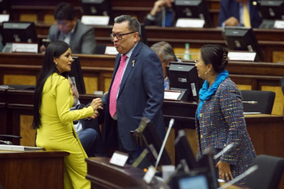 Miembros. Ricardo Vanegas, integrante de la Comisión de Justicia.