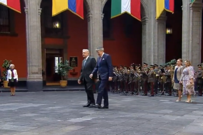 Cita. Ambos mandatarios se reunieron el 24 de noviembre en México.