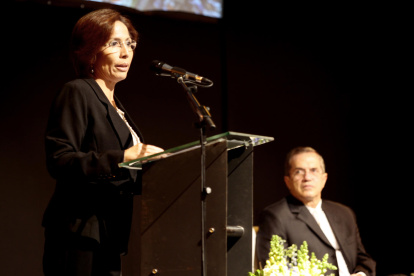 La exministra de Obras Públicas de Ecuador María de los Ángeles Duarte, en una fotografía de archivo.
