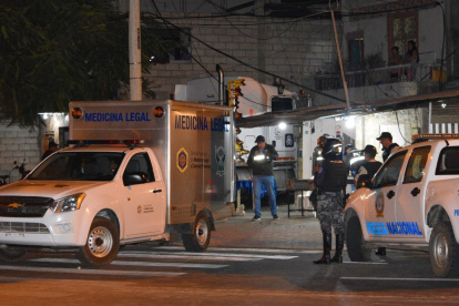 Sitio. El doble crimen ocurrió en un restaurante del barrio Reales Tamarindo.