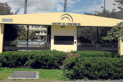 Referencia. La fachada de uno de los edificios de diario El Comercio.