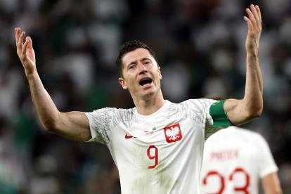 Robert Lewandowski no tuvo la presencia goleadora que esperaba su país.