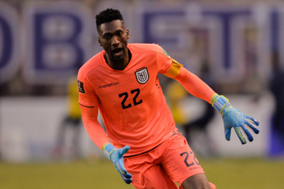 El portero de la Tricolor, Alexander Domínguez, es junto a Galíndez el más longevo de la Tricolor con 35 años.