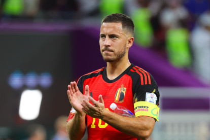 Renuncia. Eden Hazard, talentoso extremo belga, anunció que no volverá a jugar con la selección de su país.