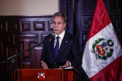 El secretario de Estado de Estados Unidos, Antony Blinken, en una fotografía de archivo