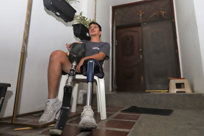 Hecho. Marcelo cuenta cómo ha sido su evolución con ayuda de fundaciones.