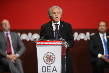 El secretario general de la Organización de Estados Americanos (OEA), Luis Almagro, en una fotografía de archivo