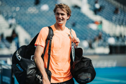 Alexander Zverev, tenista alemán.