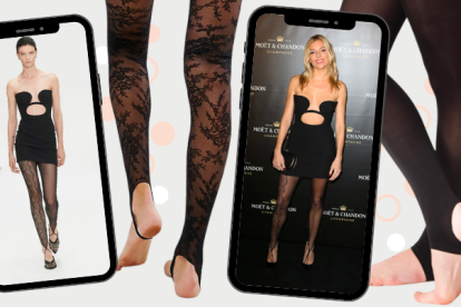 Medias estilo fuseau