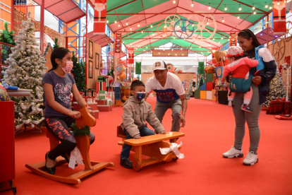 Esperanza. Los capitalinos viven con gratitud y entusiasmo la llegada de esta época del año.