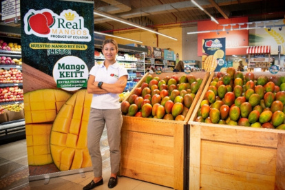 Producto.- Real vende en Ecuador mangos de exportación.