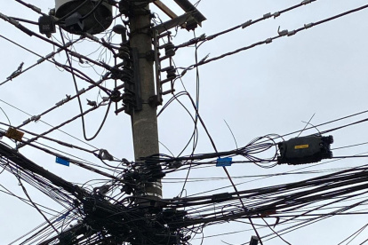 Escena. Moradores piden una atención en la zona.