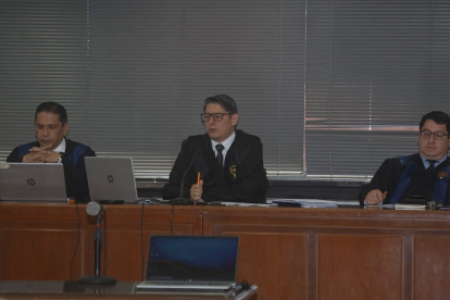 Tribunal. El juez Samno Macías es el ponente del caso Las Torres por posible delincuencia organizada.