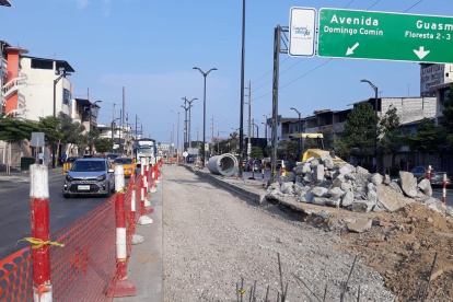 La obra, según el Municipio, tiene un avance del 24 por ciento.